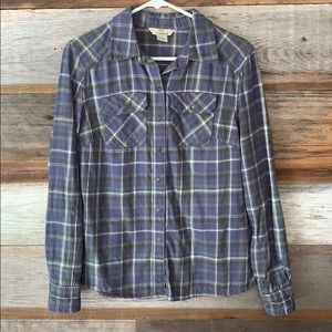 Bob Timberlake - Green & Blue Plaid Flannel